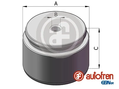 Piston, brake caliper